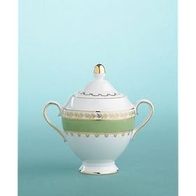 Martha Stewart Collection with Wedgwood Garland Moss Covered Sugar Bowl by Martha Stewart