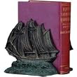 Executive R10T Solid Brass Old Time Sailboat Pair of Bookends