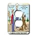 Rich Diesslins Funny KNOTS Scouting Cartoons - Camping with the Best - Camping - Light Switch Covers - 2 plug outlet cover