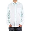 D&G, Dolce & Gabbana pale turquoise long sleeve shirt. DGM3875