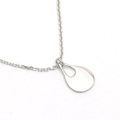 Silver Droplet Necklace by Helena Rohner For Women||RF10F