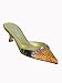 HOLLYWOULD Hermana Jeweled Mule Shoe in Botanical