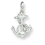Sterling Silver Anchor Charm with 20 inch Sterling Silver Chain