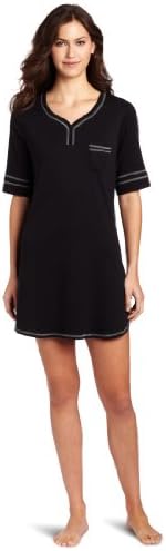 Karen Neuburger Women's Basic Henley Nightshirt