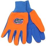 Florida Gators Jersey 2-Tone Gloves (One Size Fits Most Ages 13+) - Orange / Blue