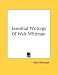 Book Essential Writings Of Walt Whitman