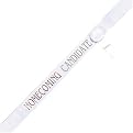 Homecoming Candidate Sash - White (72")