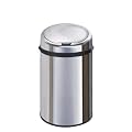 Open'up - OP-30L - Poubelle Automatique - Ronde - 30 L - Inox Brillant