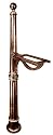 Special Lite Products SPK-600-CP Ashland Post and Burial Kit, Copper