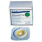 SUR-FIT AUTOLOCK STOMAHESIVE WAFER (OVERALL DIMENSION 6" X 6") - 100 MM. (4") FLANGE