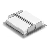 Weighted Napkin Holder - Stainless Steel (stainless steel) (2.25H x 7.25W x 7.75D)