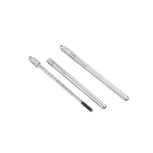 Thomas Easy-Read Pocket Thermometer, Aluminum Duplex Case, 160mm Length, -5 to 50 degree C, Total Immersion
