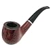 Clasical Large Tobacco Smoking Pipe with Metal Bowl