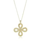 Anna Beck Designs Timor Open Clover 18k Gold P