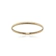 Boys / Girls Baby Bangle Bracelet in 14KT Yellow Gold 6.5 Inch