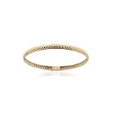 14K Yellow Gold Girls / Boys Baby Bangle Bracelet 6.5in