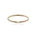 14K Yellow Gold Girls / Boys Baby Bangle Bracelet 6.5in