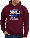 Chevy 1969 CHEVELLE SS 396 Big Block Classic Muscle Car Adult Hooded Sweatshirt Hoody Hoodie