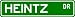 HEINTZ Street Name Sign ~ Personalized Family Lastname Sign ~ Gameroom, Basement, Garage Sign