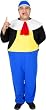 Adult Tweedle Dum Halloween Costume (One Size)