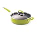Rachael Ray Porcelain Enamel 6-qt. Saut� Pan - Green