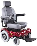 Heavy Duty Rear-Wheel Drive Power Chair, Burgudy