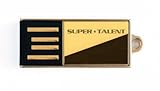 Super Talent Pico-C 16 GB USB 2.0 Flash Drive STU16GPCG (Gold)