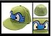 Search : TMNT Teenage Mutant Ninja Turtles - Leonardo Face Logo Flatbill Flex Fit Hat Cap