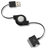 U-bop Retractable USB 2.0 Data Sync and Charging Cable (Black) | Creative: Zen Sleek Photo / Vision W / Vision: M 30GB / Vision: M 60GB