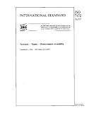 ISO 7172:1988, Furniture -- Tables -- Determination of stability