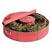 36" Wreath Bag with Center Storage - Holiday Storage Container (Red/Green) (8"H x 36"W x 8"D)