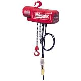 Milwaukee Electric Chain Hoist - 2-Ton Capacity, 20ft. Lift Height, Model# 9573