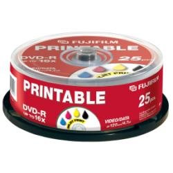 FUJI 25xDVD-R 4,7GB 120Min full printable ink white Cake Box Preisvergleich