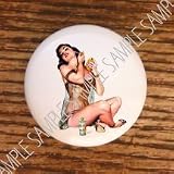 BH Pinups September 1953 Calendar Pose Drawer Pulls Knobs