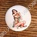 BH Pinups September 1953 Calendar Pose Drawer Pulls Knobs