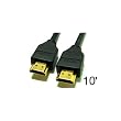 HDMI 10FT Cable: 1.3a Category 2(Full 1080P Capable)(Compatible with Xbox 360 & PS3)