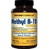 Jarrow Formulas Methyl B-12 (Methylcobalamin)