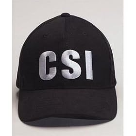Low Profile Black ''CSI'' Cap