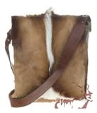 FSP - Sac en cuir & fourrure de Springbok POSTMAN - Mixte