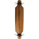 Dark Bamboo Drop Through Thru Complete Longboard Skateboard New On Sale ~ Bamboo