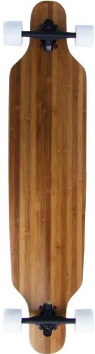 Dark Bamboo Drop Through Thru Complete Longboard Skateboard New On Sale