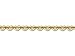 Gold-Plated Thick Hearts Chain