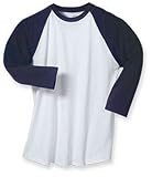 Adult Fruit of the Loom Baseball-T.6.1oz Cotton Tagless 3/4 sleeve