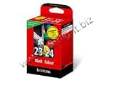 Genuine NEW Lexmark 18C1571 #23 and #24 Return Program Ink Cartridge Combo