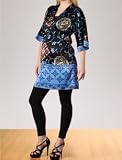 A Pea in the Pod Collection: Hale Bob 3/4 Sleeve Flutter Sleeve Maternity Dress