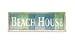 18 Coastal Inspired, Nautical Blue and Seafoam Green Framed Wall Sign That Says Beach House
