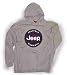 Jeep Star Hooded Sweatshirt Grey Large