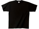 Printstar(プリントスター) | ベーシック無地Tシャツ4.0oz カラー(Mens) ブラック L