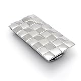Dolan Bullock Basket Weave Sterling Silver Money Clip