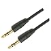 1 m Klinkenkabel Klinke-Kabel 2-mal 3,5-mm-Stecker Stereo vergoldet